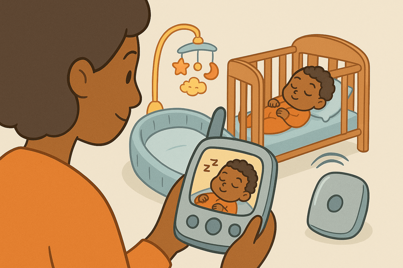 Sova – Säng, Babynest & Babyvakt