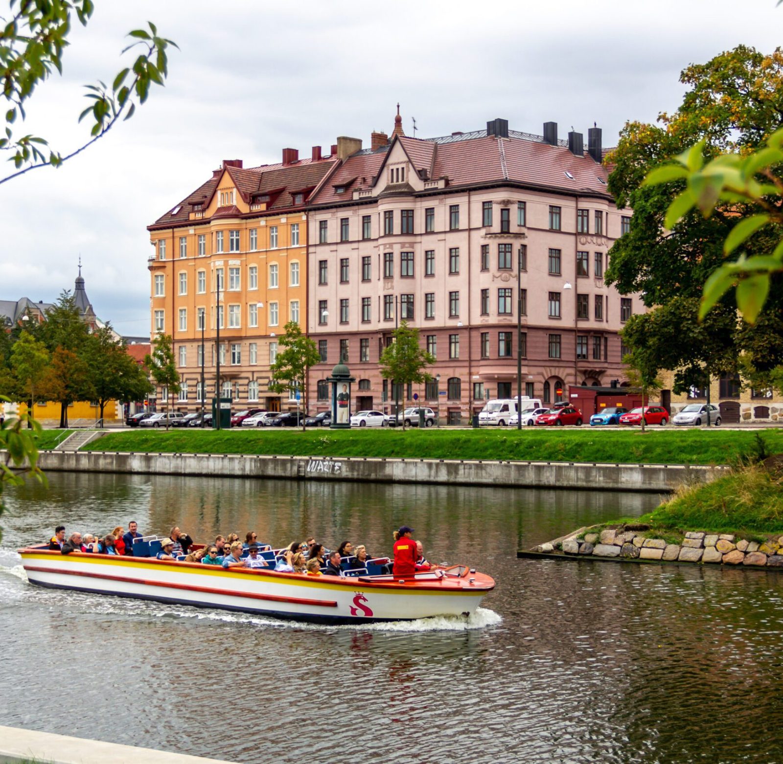 Kanaltur i Malmö med båt